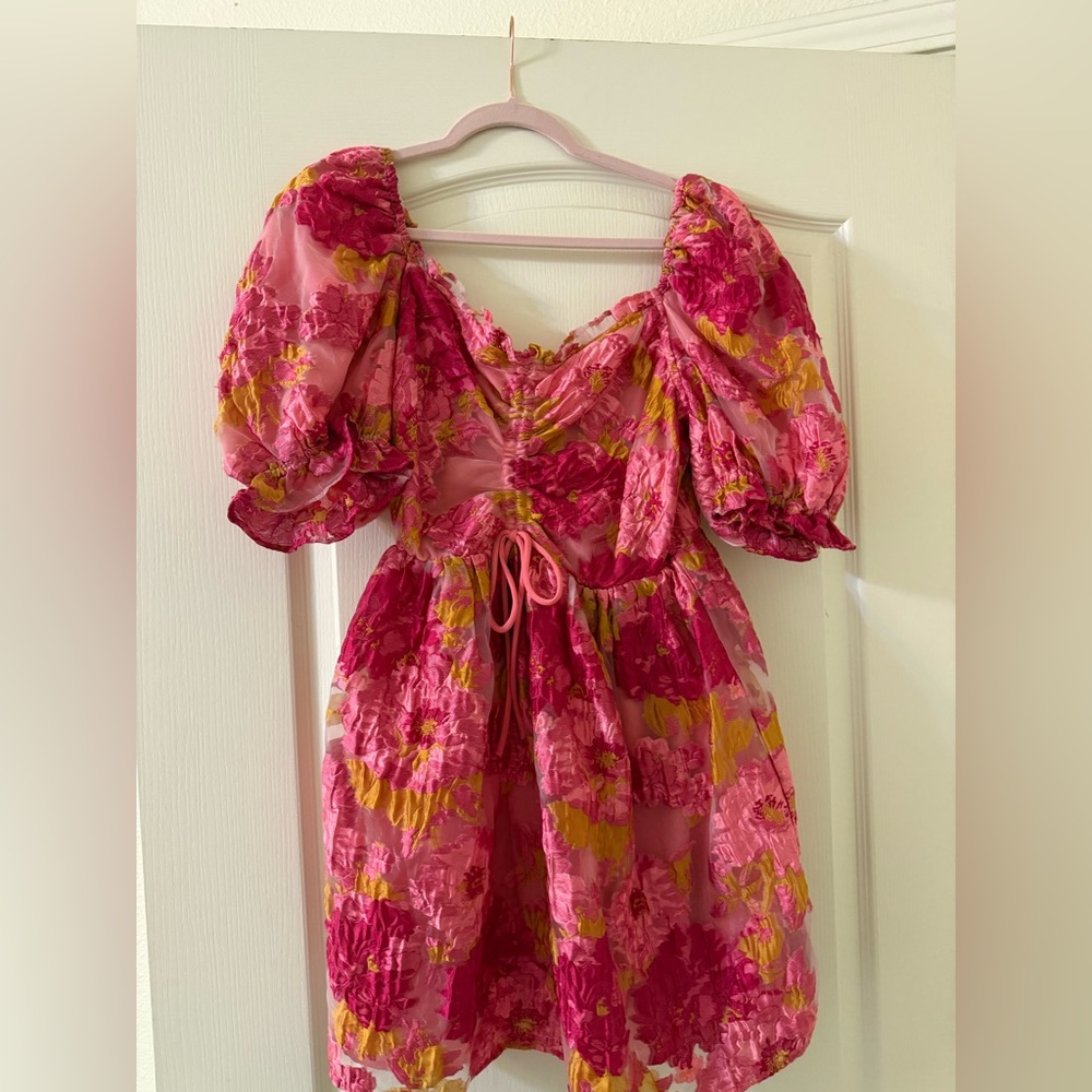 Buddy Love - Colby Puff Sleeve Dress | $60 | M